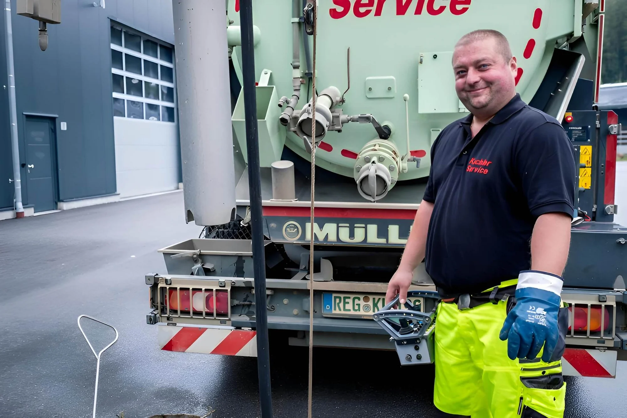 Ablauf der Kanalreinigung und Inspektion in Regenstauf